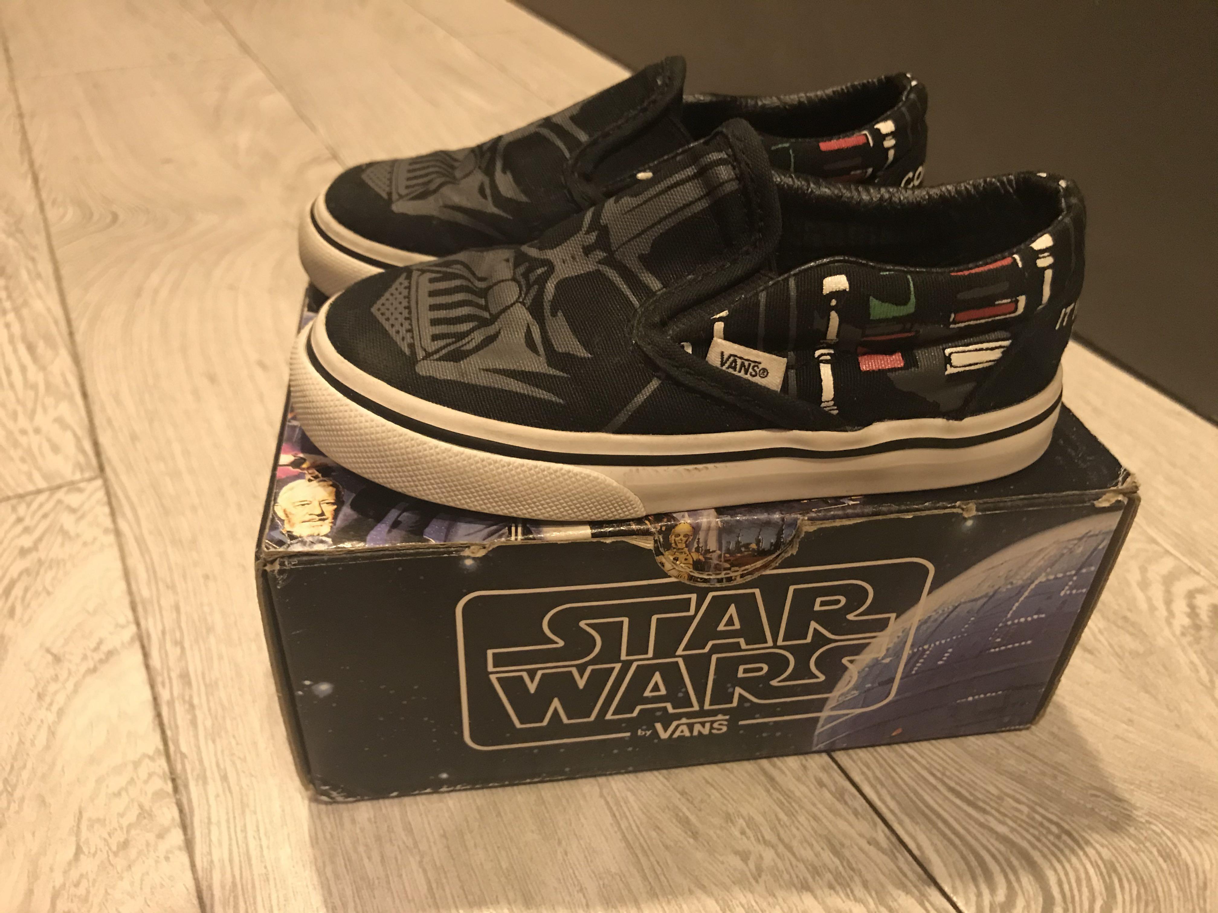 Detail Darth Vader Vans Shoes Nomer 38