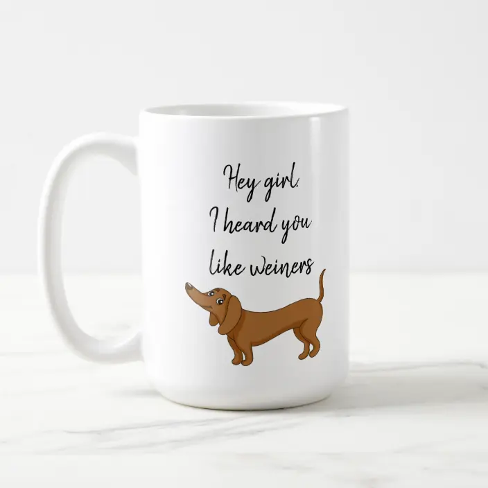 Detail Daschund Coffee Mug Nomer 41