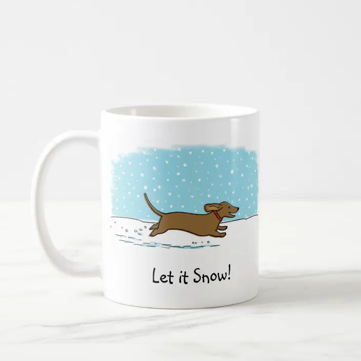 Detail Daschund Coffee Mug Nomer 51