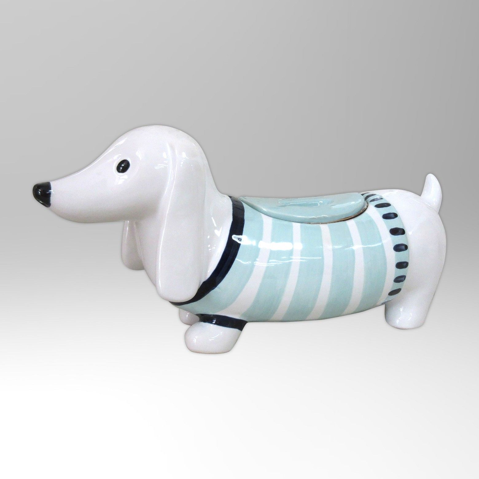 Detail Daschund Cookie Jar Nomer 2