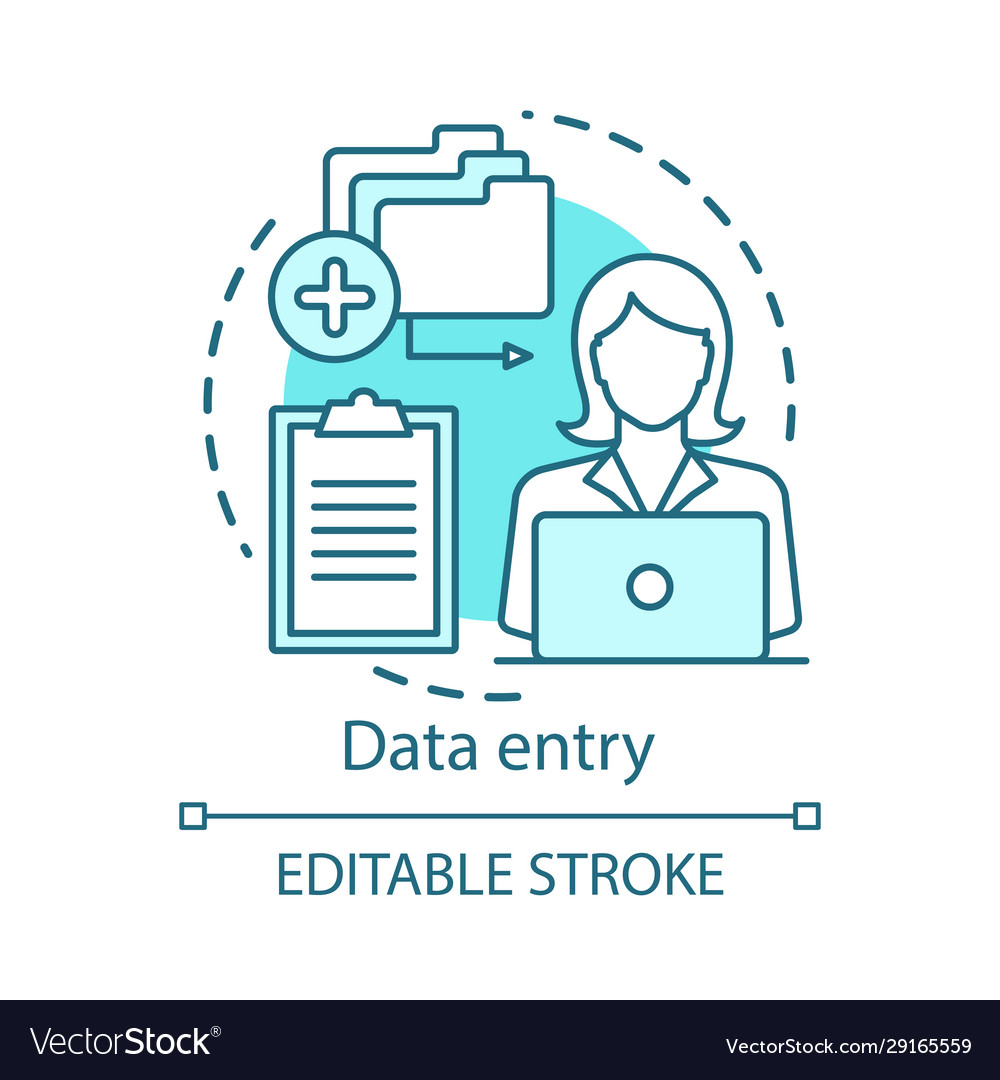 Detail Data Entry Icon Nomer 3