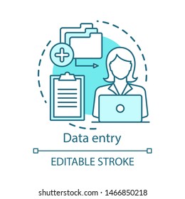 Detail Data Entry Icon Nomer 22