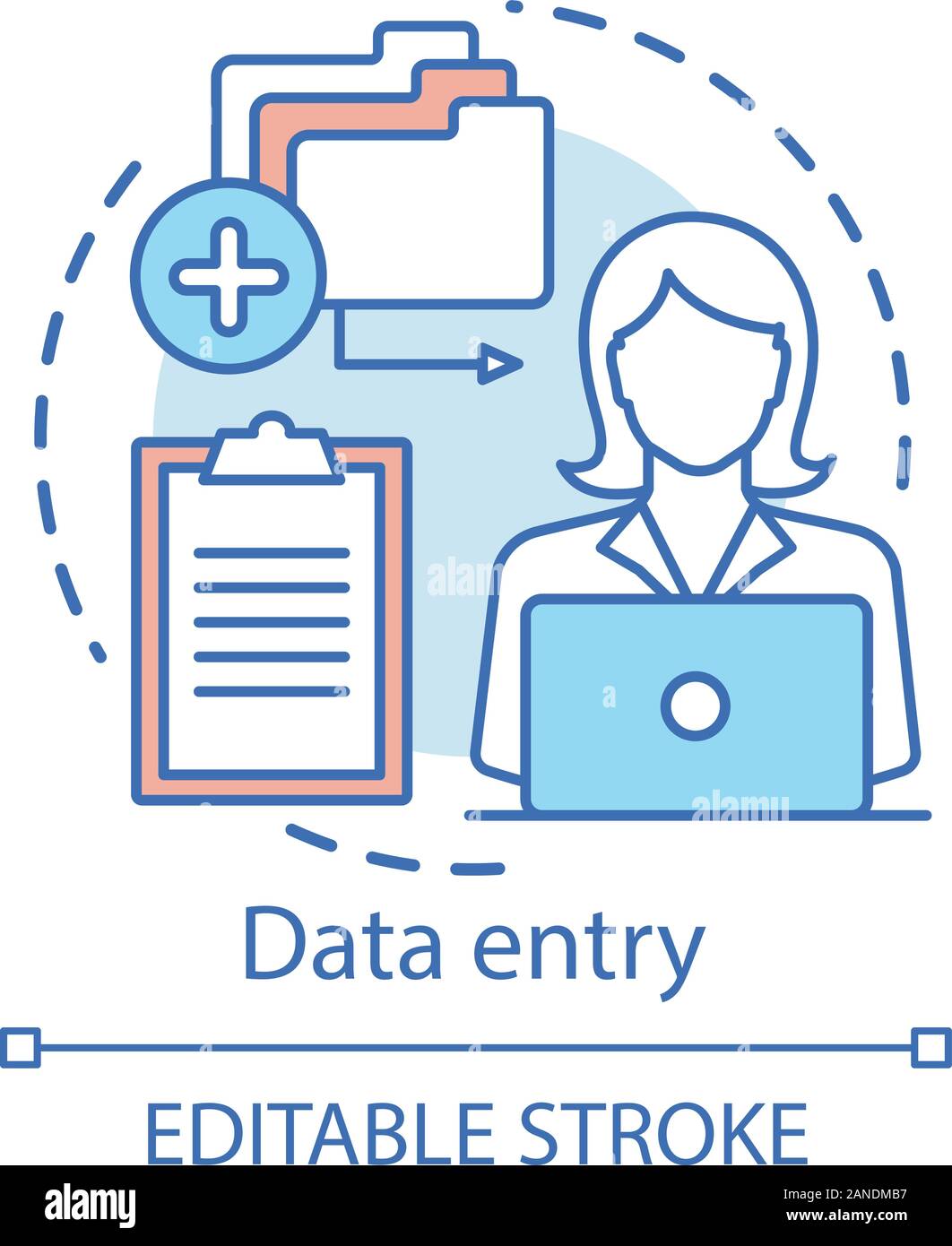 Detail Data Entry Icon Nomer 33