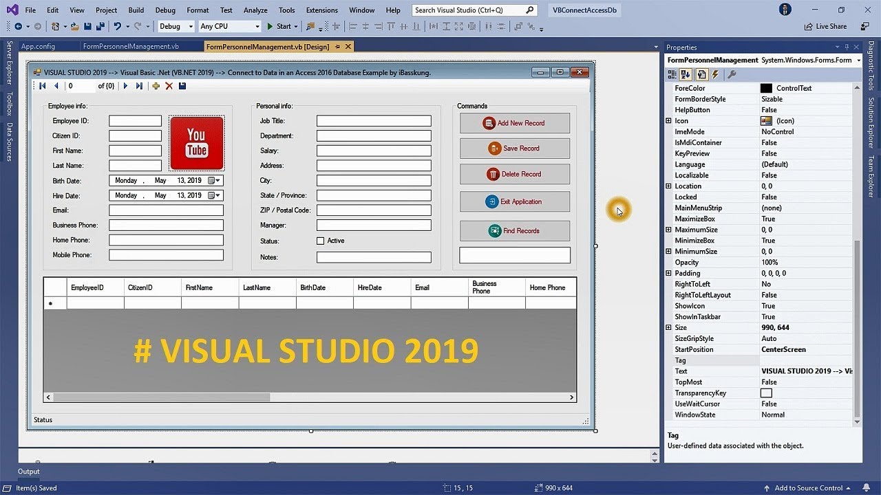 Detail Database Gambar Dengan Visual Basic Nomer 10