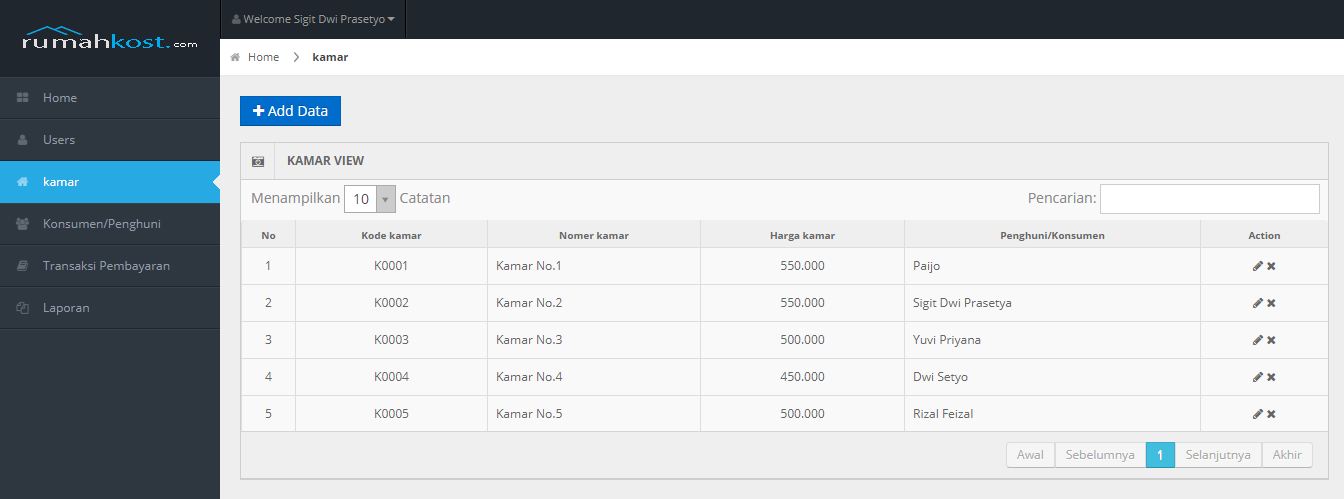 Detail Database Kos Gambar Database Kos Nomer 31
