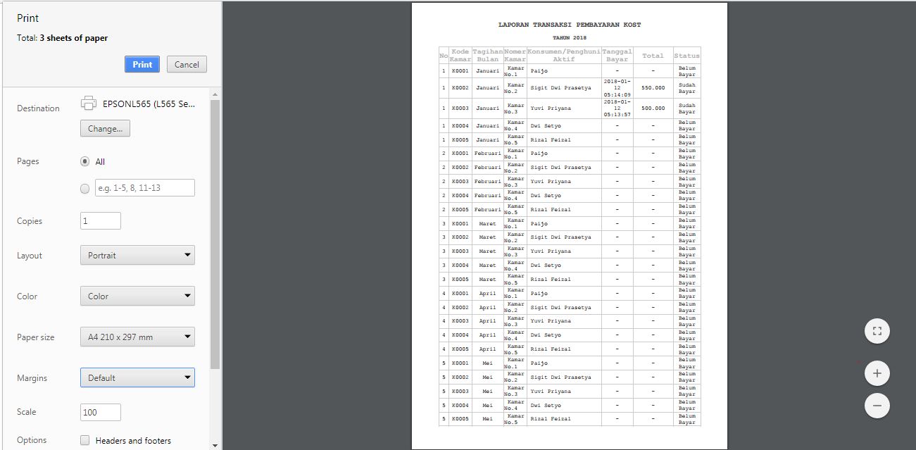 Detail Database Kos Gambar Database Pegawai Nomer 47