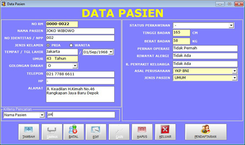 Detail Database Kos Gambar Database Rumah Sakit Nomer 38