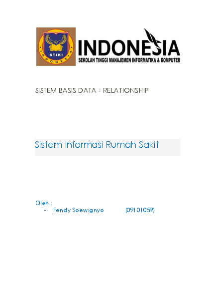 Detail Database Kos Gambar Database Rumah Sakit Nomer 45