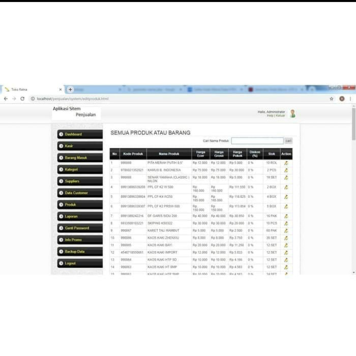 Detail Database Kos Gambar Database Toko Nomer 15