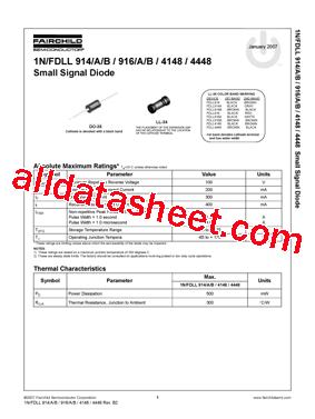 Detail Datasheet Dioda 1n4148 Nomer 21