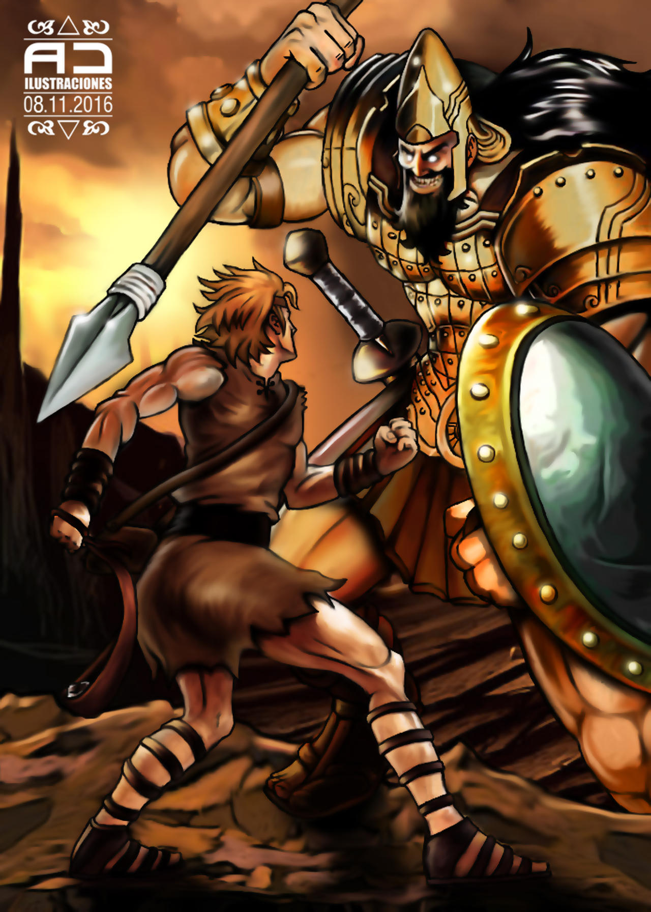 Detail Daud Vs Goliath Nomer 45