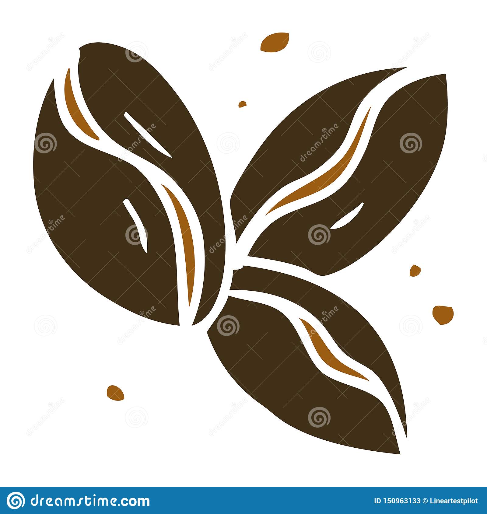 Detail Daun Kopi Vector Nomer 47