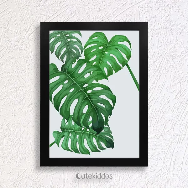 Detail Daun Monstera Art Nomer 28