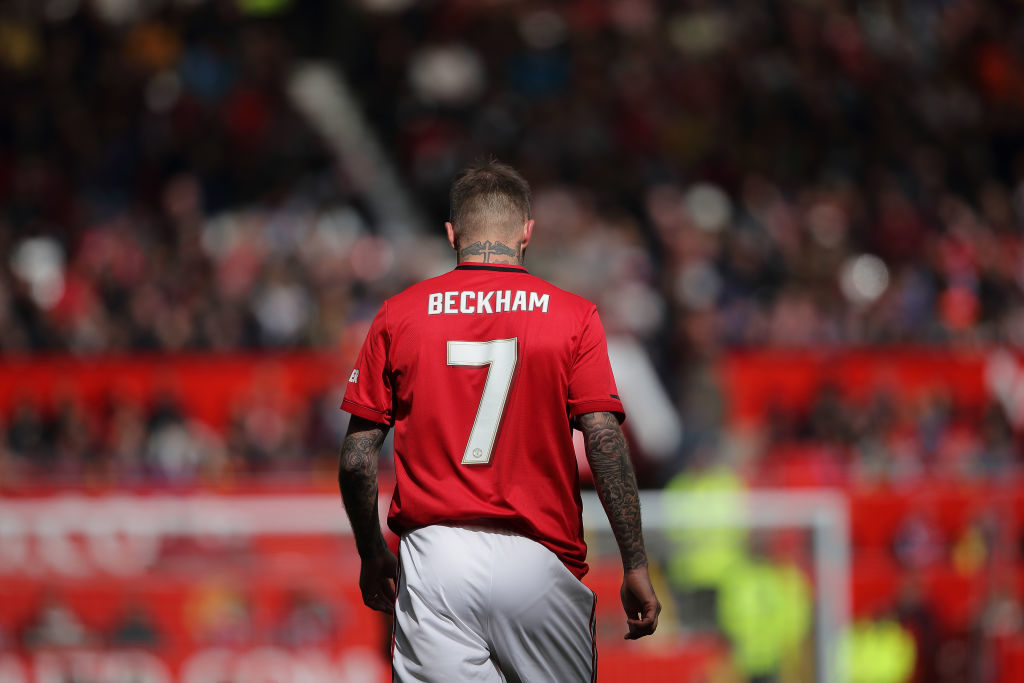 Detail David Beckham Wallpaper Manchester United Nomer 43