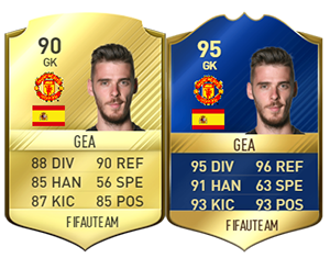 Detail David De Gea Fifa 17 Nomer 7