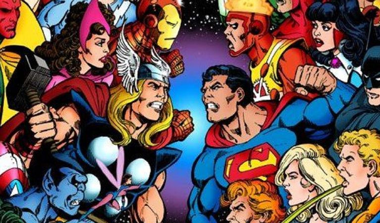 Detail Dc Comics Vs Marvel Nomer 20