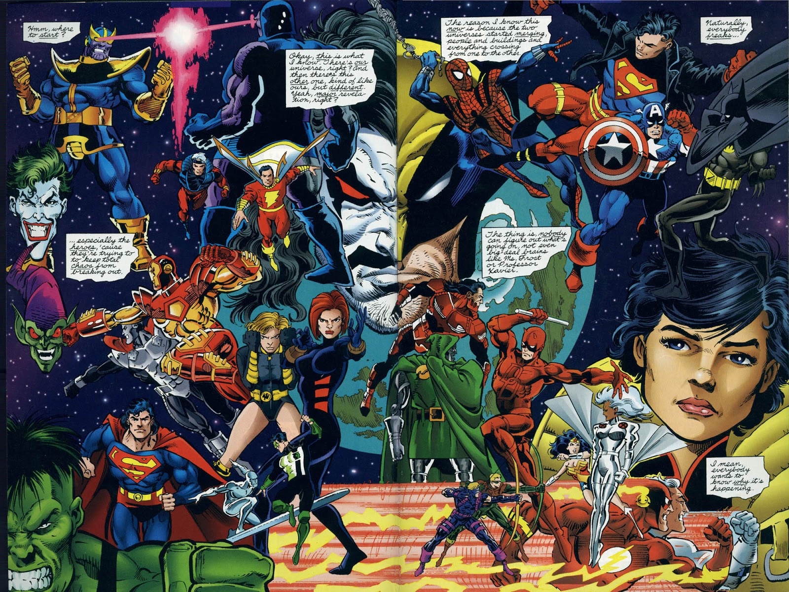 Detail Dc Comics Vs Marvel Nomer 34