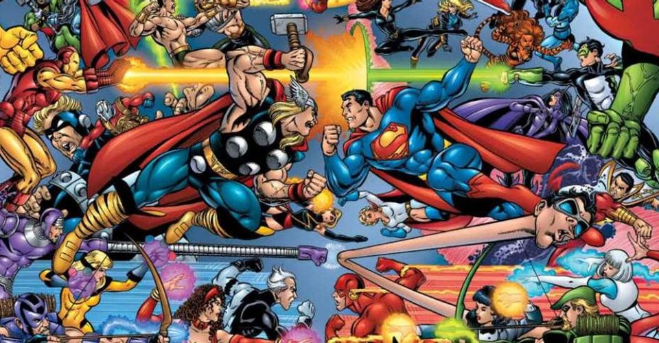 Detail Dc Comics Vs Marvel Nomer 10