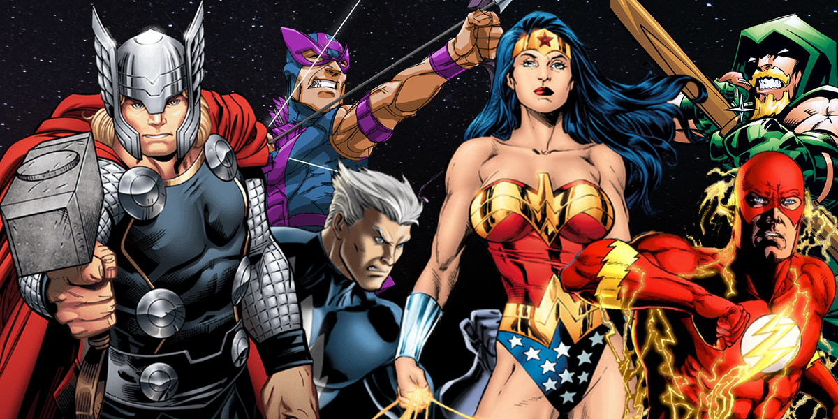 Detail Dc Vs Marvel Characters Nomer 12