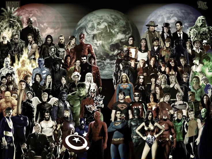 Detail Dc Vs Marvel Characters Nomer 32