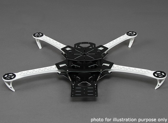 Detail Dead Cat Quadcopter Frame Nomer 2