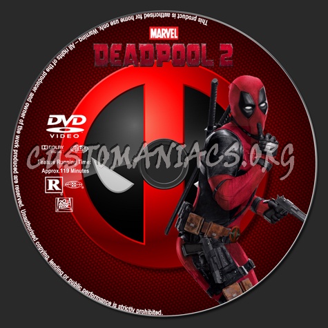 Detail Deadpool 2 Dvd Label Nomer 12