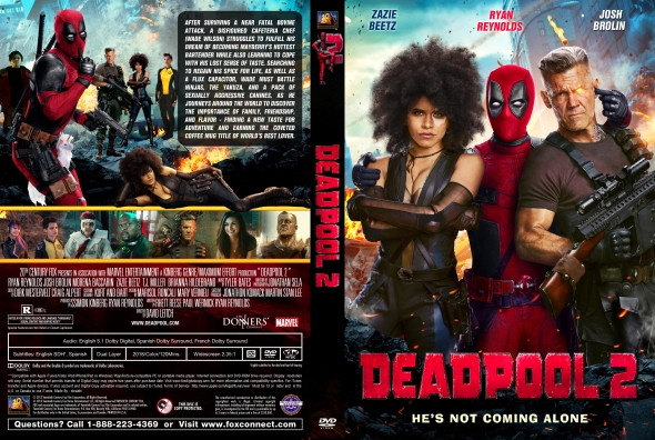 Detail Deadpool 2 Dvd Label Nomer 14