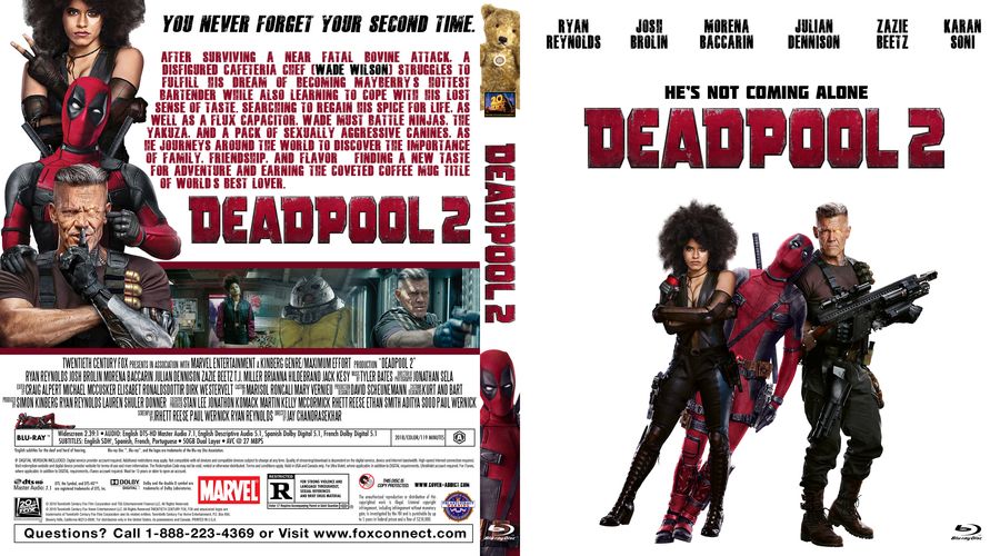 Detail Deadpool 2 Dvd Label Nomer 24