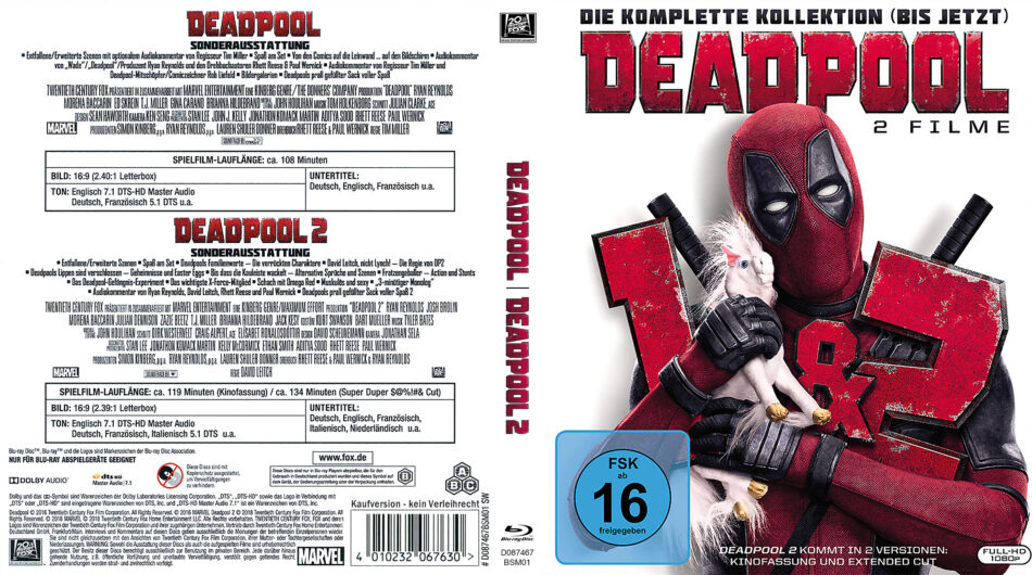 Detail Deadpool 2 Dvd Label Nomer 27