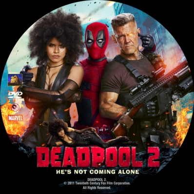 Detail Deadpool 2 Dvd Label Nomer 6