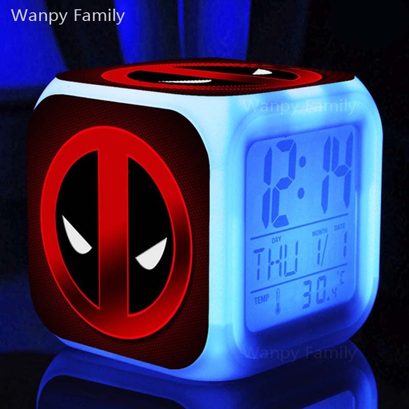 Detail Deadpool Alarm Clock Nomer 12