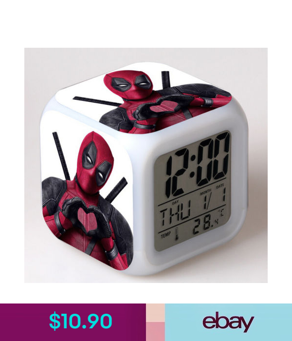 Detail Deadpool Alarm Clock Nomer 35