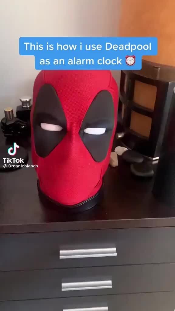 Detail Deadpool Alarm Clock Nomer 40