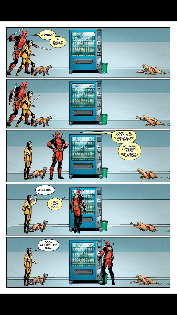 Detail Deadpool And Honey Badger Nomer 2