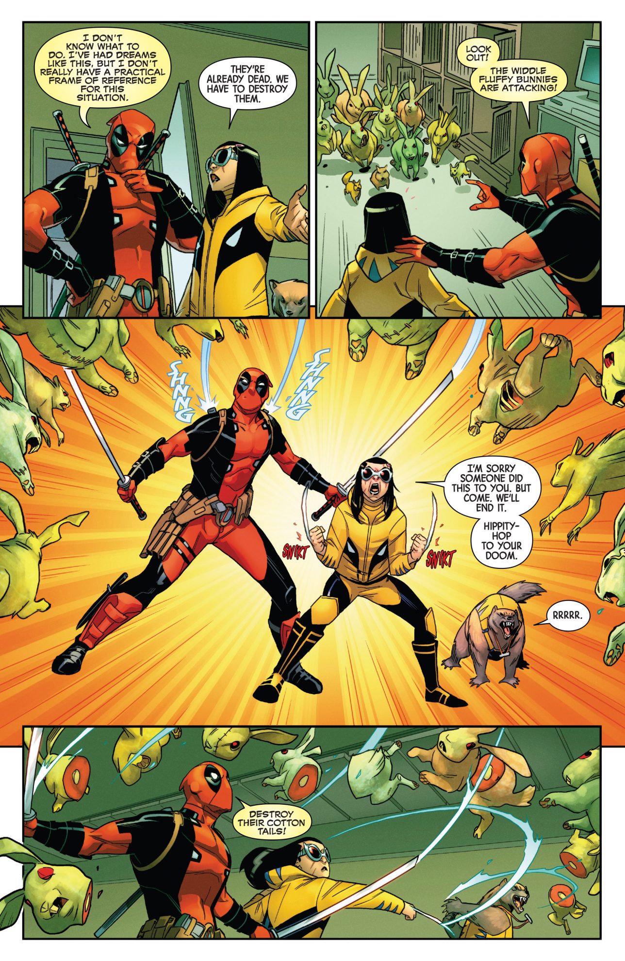 Detail Deadpool And Honey Badger Nomer 11
