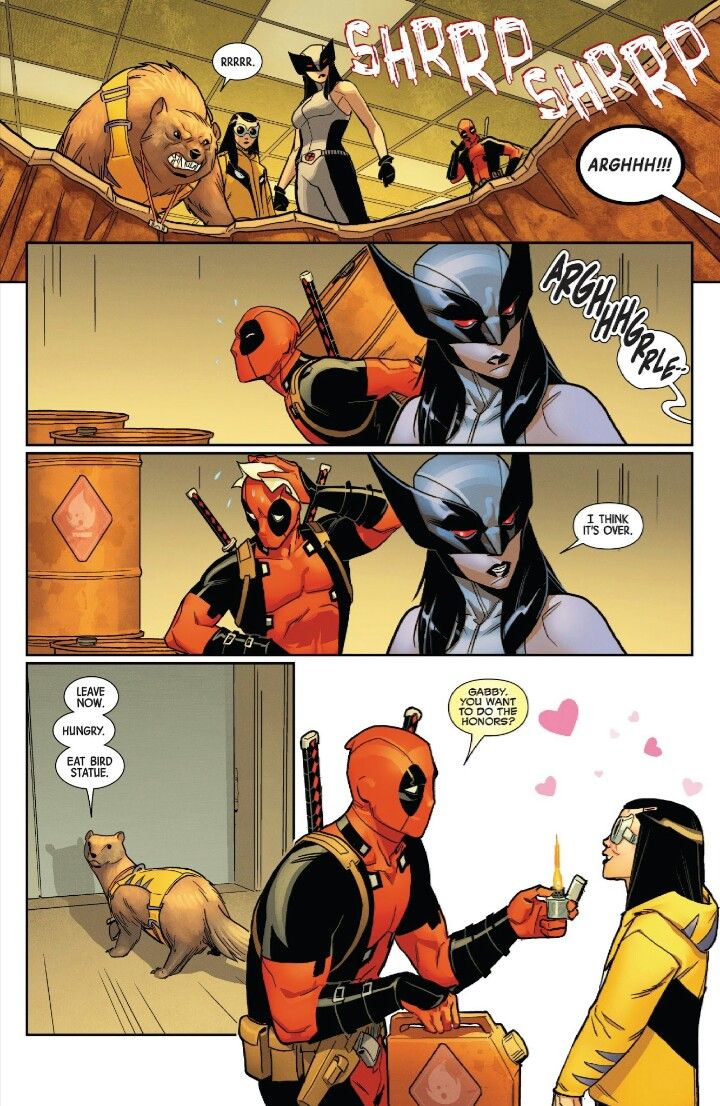 Detail Deadpool And Honey Badger Nomer 12