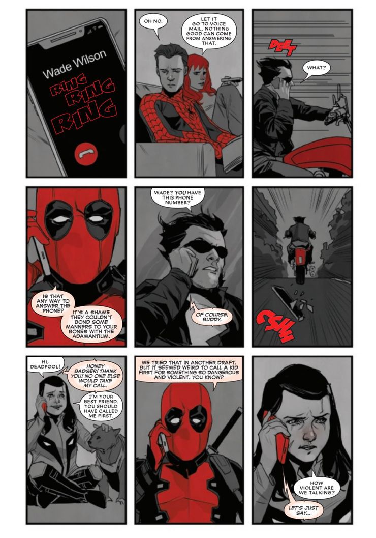 Detail Deadpool And Honey Badger Nomer 3
