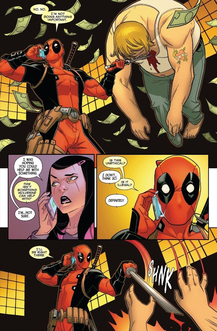 Detail Deadpool And Honey Badger Nomer 21
