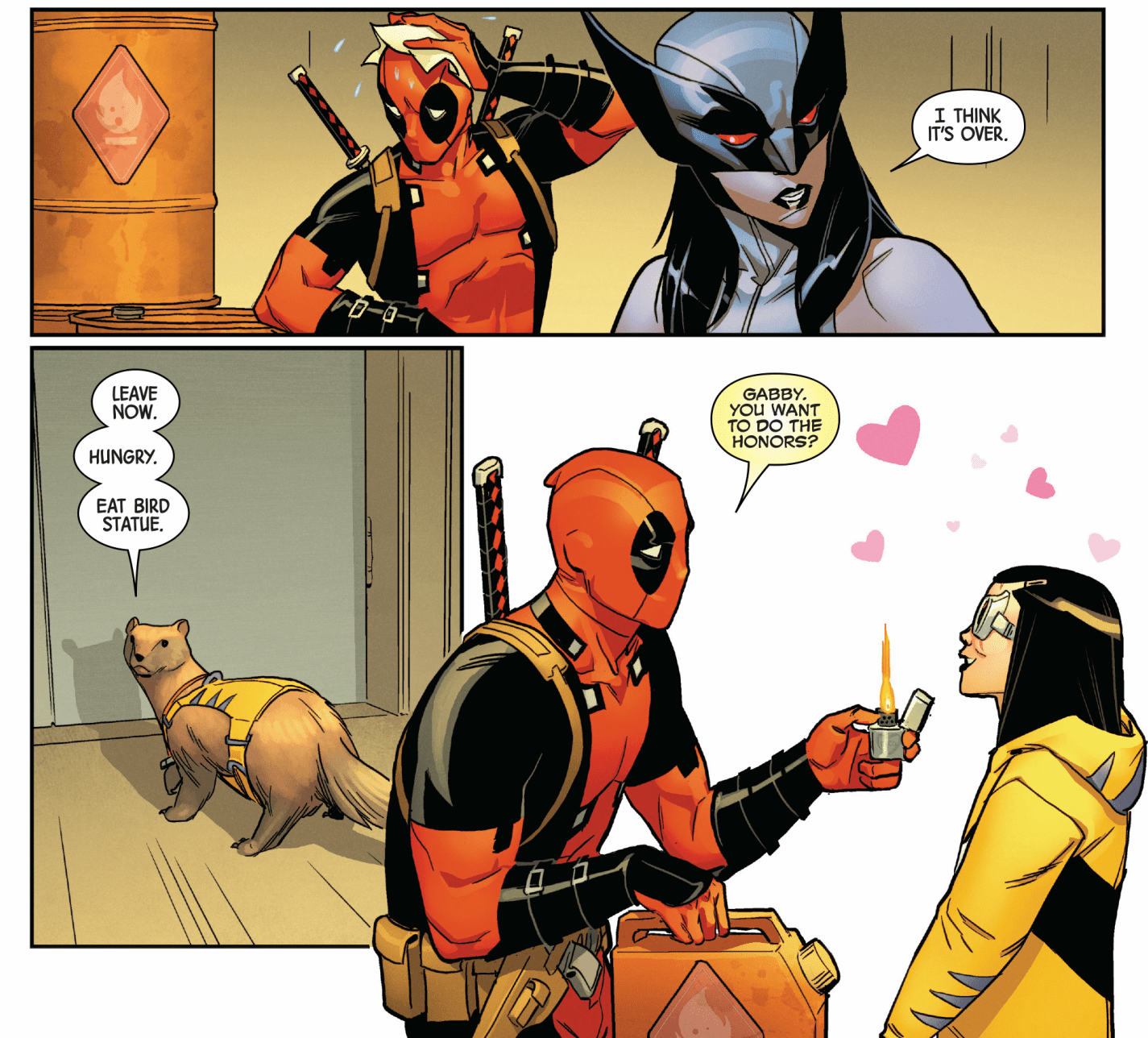 Detail Deadpool And Honey Badger Nomer 27