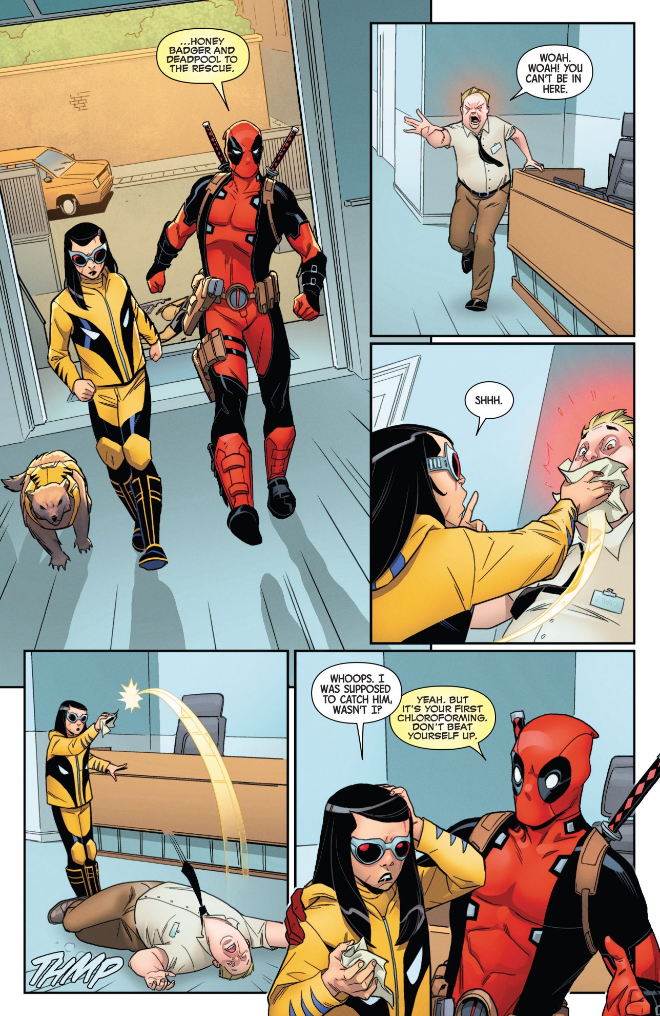 Detail Deadpool And Honey Badger Nomer 7