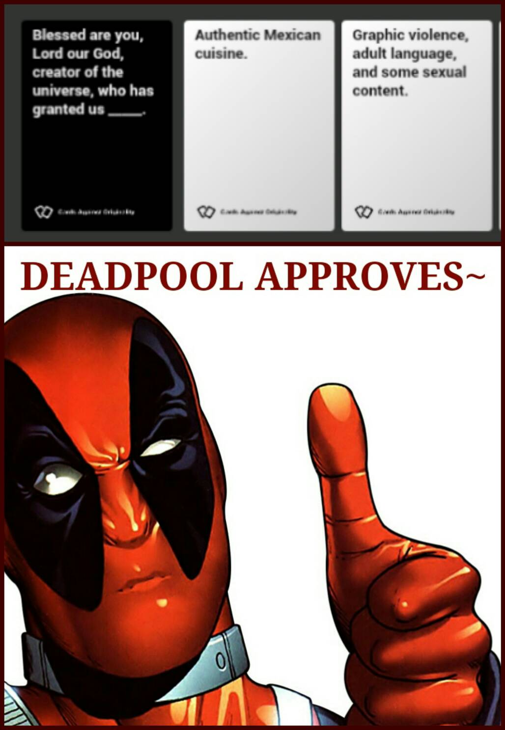 Download Deadpool Approves Meme Nomer 7