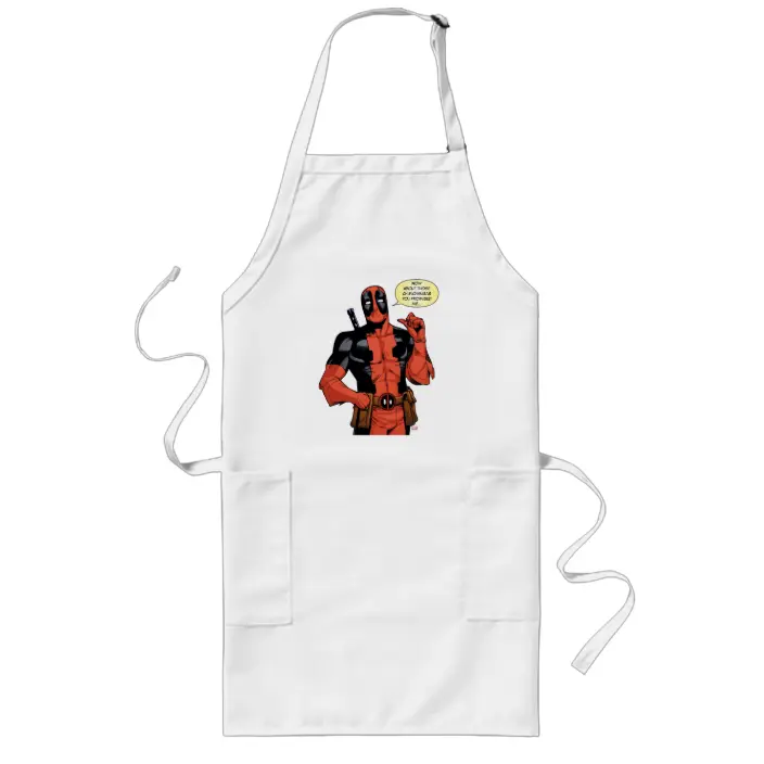 Detail Deadpool Apron Nomer 13