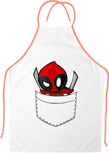 Detail Deadpool Apron Nomer 24