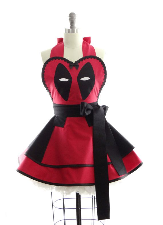 Detail Deadpool Apron Nomer 32