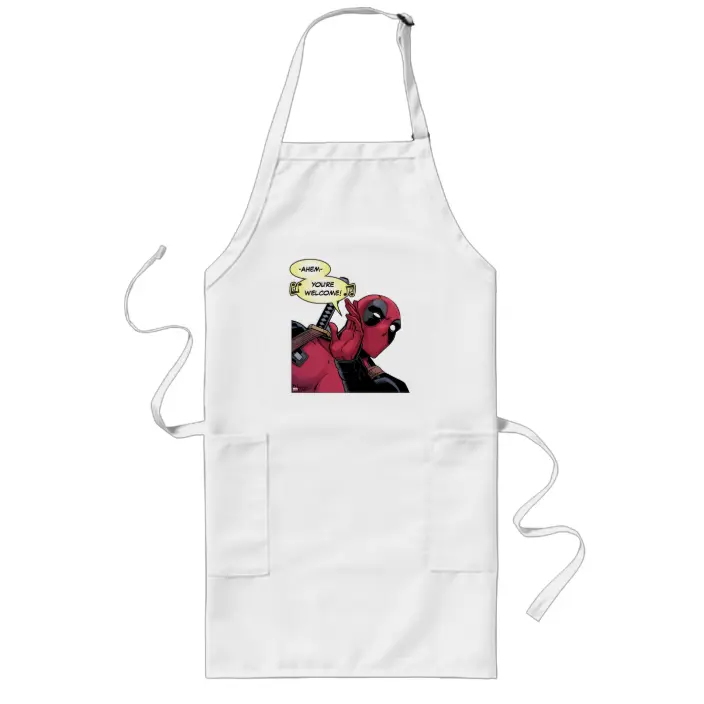 Detail Deadpool Apron Nomer 5