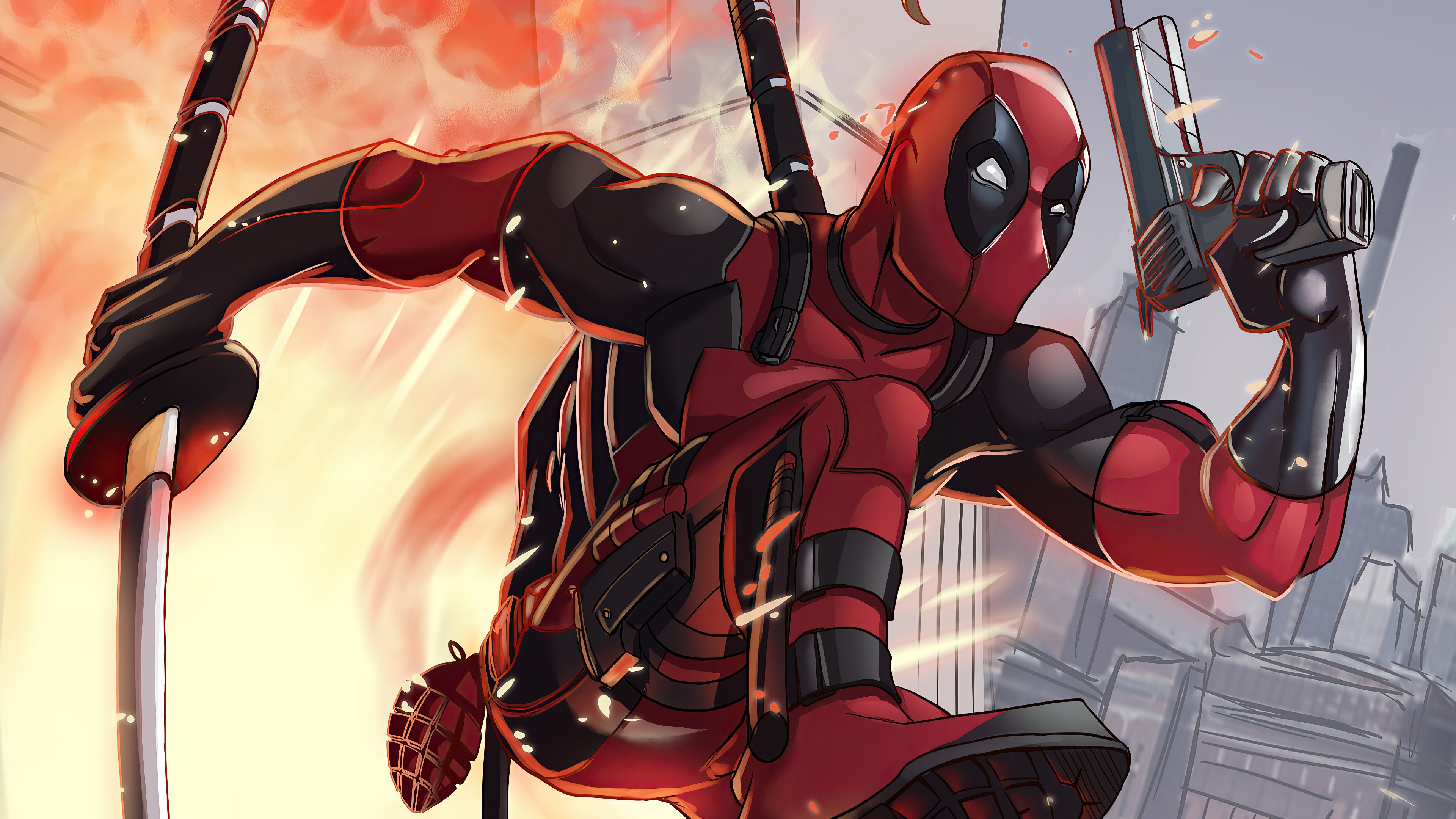 Detail Deadpool Backgrounds Nomer 24