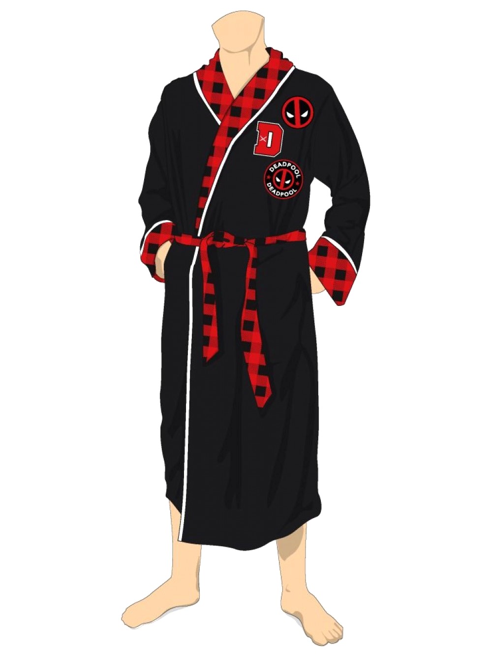 Detail Deadpool Bathrobe Nomer 28