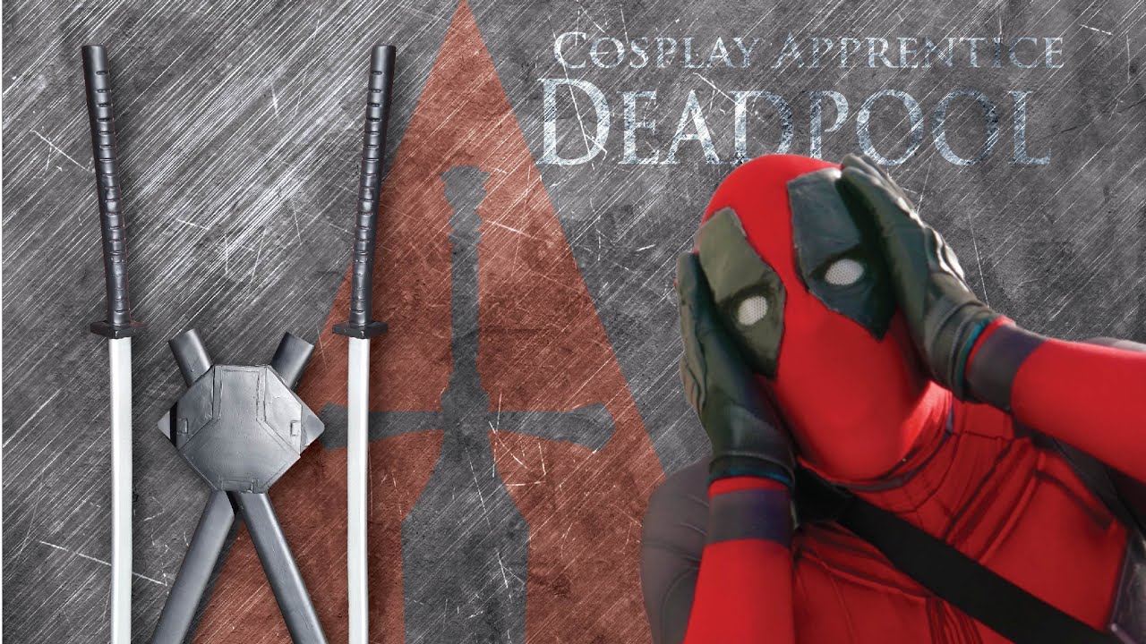 Detail Deadpool Belt And Swords Nomer 13