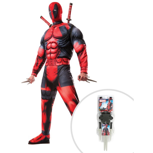 Detail Deadpool Belt And Swords Nomer 16