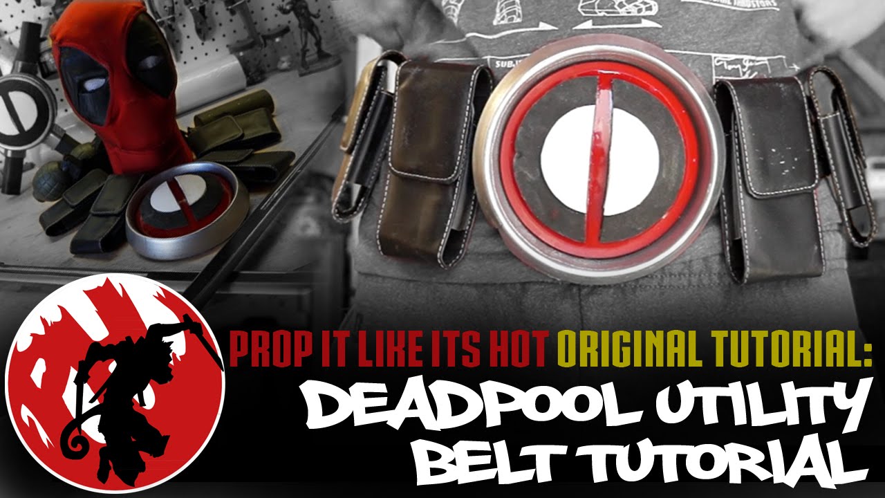 Detail Deadpool Belt And Swords Nomer 38